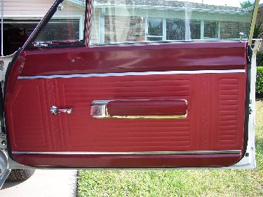 1967 Plymouth Satellite Interior View Of Passenger Side Door